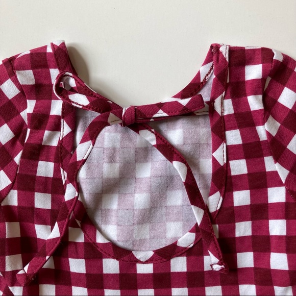 Ricrac & Ruffles Boutique Red Gingham Dress! - Picture 6 of 7